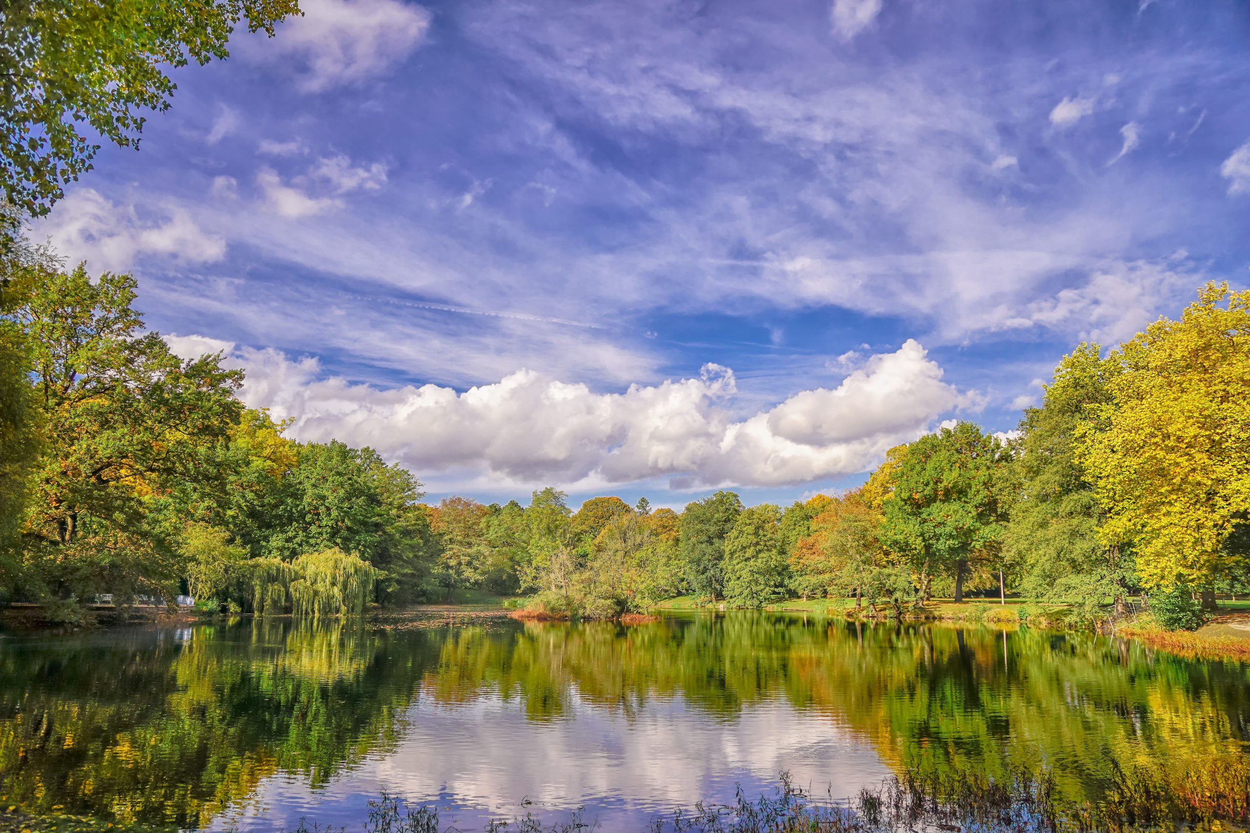 Leipzig Inselteich im Clara-Zetkin-Park